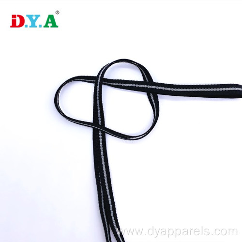 0.8cm stripe color polyester tape webbing straps